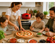 ExtraLink Piec do pizzy pizza oven 1200W Napoli - 1585404 - zdjęcie 2